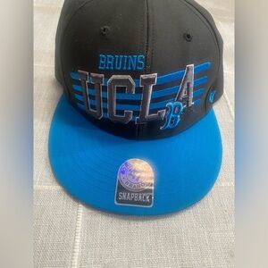 UCLA Bruins SnapBack Hat 47 Brand Adjustable Gray Blue